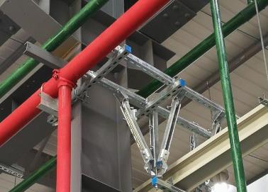 阿图什该抗震支架的整体式支吊架结构协调性好